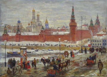 Konstantin Fyodorovich Yuon Werke - der alte Moskau Konstantin Yuon